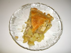 chicken pot pie plated1 Plated pot pie