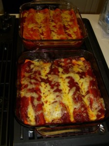 Store bought (top) vs. home made (bottom). Topped with white cheddar from a local Georgia dairy farm!